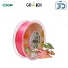 eSUN Silk Mystic 3D Filament Shiny Three Colors 3D Print Neat Winding - Gold Red Green